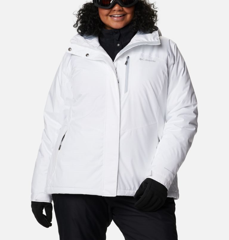 Women\'s Columbia Last Tracks II Insulated Jackets White | Plus Size CA-ZA586